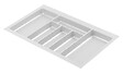 CENTRALE BRICO - Range-couverts Nolago pour Merivobox 708x423mm blanc - vignette