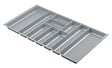CENTRALE BRICO - Range-couverts Nolago pour Merivobox 908x473mm argent - vignette