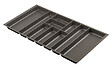 CENTRALE BRICO - Range-couverts Nolago pour Merivobox 908x473mm gris basalte - vignette