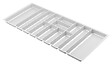 CENTRALE BRICO - Range-couverts Nolago pour Merivobox 1108x473mm blanc - vignette