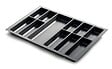 CENTRALE BRICO - Range-couverts Classico Kristall softTouch 722x474mm noir - vignette
