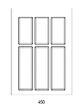CENTRALE BRICO - Range-couverts Classico Kristall softTouch 372x474mm noir - vignette
