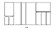 CENTRALE BRICO - Range-couverts Sky 922x474mm blanc - vignette