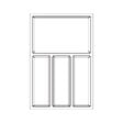 CENTRALE BRICO - Range-couverts Sky 322x474mm anthracite - vignette