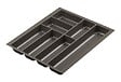 CENTRALE BRICO - Range-couverts Nolago pour Merivobox 408x473mm basalte gris - vignette