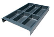 CENTRALE BRICO - Range-couverts Separado 546x300x2,8mm anthracite - vignette
