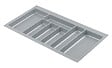 CENTRALE BRICO - Range-couverts Nolago pour Merivobox 808x423mm argent - vignette