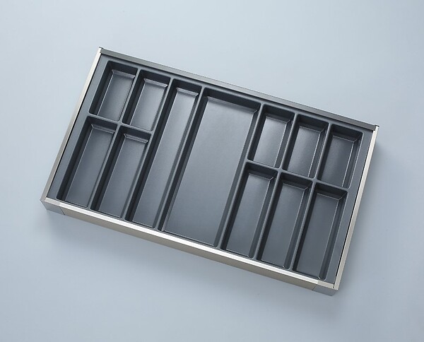 CENTRALE BRICO - Range-couverts Classico anthracite pour StrongBox 90 (804 x 474 mm) - large