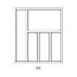 CENTRALE BRICO - Range-couverts Sky 422x474mm anthracite - vignette