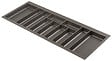 CENTRALE BRICO - Range-couverts Nolago pour Merivobox 1108x423mm basalt gris - vignette