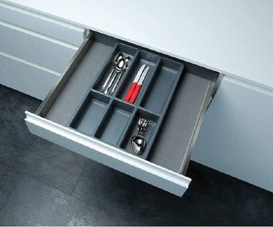 CENTRALE BRICO - Range-couverts Separado 546x300x2,8 mm argenté - large