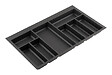 CENTRALE BRICO - Range-couverts Classico Kristall softTouch 722x424mm noir - vignette