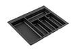 CENTRALE BRICO - Range-couverts Classico Kristall softTouch 522x424mm noir - vignette