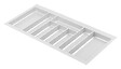 CENTRALE BRICO - Range-couverts Nolago pour Merivobox 908x423mm blanc - vignette