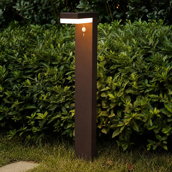 LUMISKY - Potelet solaire CENOVA TALL Rouille H50cm 600LM - large