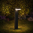 LUMISKY - Potelet solaire CENOVA TALL Gris H50cm 600LM - vignette