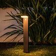 LUMISKY - Potelet solaire CENOVA TALL Gris H50cm 600LM - vignette