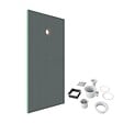 AICA SANITAIRE - Pack de 2 receveur de douche prêt à carreler - 160x90x4 cm - Avec kit de bonde complet - En polystyrène extrudé, recoupable sur mesure, rectangulaire - vignette