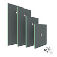 AICA SANITAIRE - Pack de 3 receveur de douche prêt à carreler - 140x80x4 cm - Avec kit de bonde complet - En polystyrène extrudé, recoupable sur mesure, rectangulaire - vignette