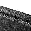 EASY CLOTURE - Brise vue toile en rouleau haute densité (350gr/m²) H 1m93 longueur 10M - Noir - vignette