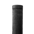 EASY CLOTURE - Brise vue toile en rouleau haute densité (350gr/m²) H 1m23 longueur 10M - Noir - vignette