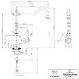 VILLEROY ET BOCH - Robinet cuisine  Avia 2.0 Or mat - vignette
