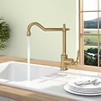 VILLEROY ET BOCH - Robinet cuisine  Avia 2.0 Or mat - vignette