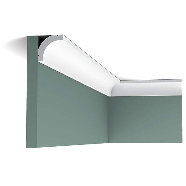 ORAC DECOR - CB520 Corniche plafond Orac Decor - 3,5x3,5x200cm (h x p x L) - polystyrène Carton complet - large