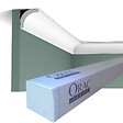 ORAC DECOR - CB520 Corniche plafond Orac Decor - 3,5x3,5x200cm (h x p x L) - polystyrène Carton complet - vignette