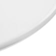 OVIALA - Ensemble table de jardin et 2 chaises en métal blanc - Palavas - vignette