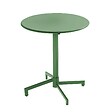 OVIALA - Ensemble table de jardin et 2 chaises en métal vert cactus - Palavas - vignette