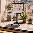 OVIALA - Table inclinable 70 cm et pieds encastrables en métal - Palavas - vignette