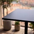 OVIALA - Table inclinable 70 cm et pieds encastrables en métal - Palavas - vignette