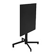 OVIALA - Table inclinable 70 cm et pieds encastrables en métal - Palavas - vignette