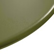 OVIALA - Ensemble table de jardin et 2 chaises en métal vert kaki - Palavas - vignette