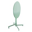 OVIALA - Ensemble table de jardin et 2 chaises en métal vert sauge - Palavas - vignette