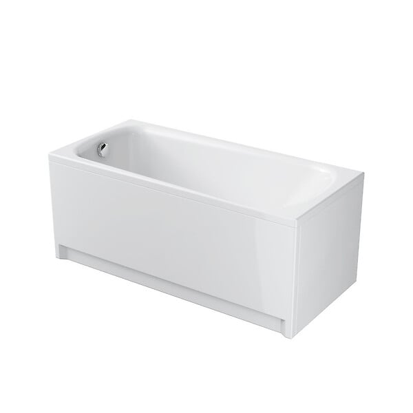 CERSANIT - Baignoire rectangulaire gain de place 150x70 cm NAO encastrable (SANS TABLIER) - large