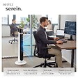 TECTAKE - Ventilateur colonne blanc silencieux économe énergie 3 modes 3 vitesses oscillation 90° écran tactile led - vignette