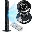 TECTAKE - Ventilateur colonne 110 cm gris anthracite - vignette