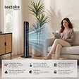 TECTAKE - Ventilateur colonne 110 cm gris anthracite - vignette