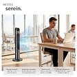 TECTAKE - Ventilateur colonne 110 cm gris anthracite - vignette
