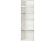 HABITAT ET JARDIN - Armoire avec 5 étagères "Opéra" - 60 x 45 x 180 cm - Blanc - vignette