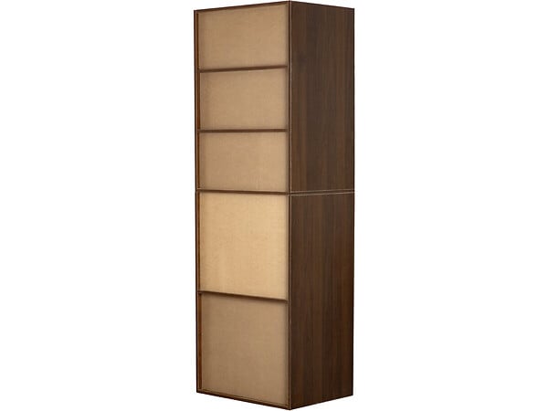 HABITAT ET JARDIN - Armoire avec 5 étagères "Opéra" - 60 x 45 x 180 cm - Marron - large