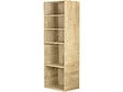 HABITAT ET JARDIN - Armoire avec 5 étagères "Opéra" - 60 x 45 x 180 cm - Beige - vignette