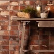 RO'MA NATURE - Carrelage Vintage effet Parquet Bois Noir Vieilli Versailles 45x45x0,95 cm Virelno - Sol intérieur (vendu par carton de 1 m²) - vignette
