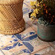 RO'MA NATURE - Carrelage Vintage Bleu Volubilis 45x45x0,95 cm Solvera - Sol et mur intérieur (vendu par carton de 1 m²) - vignette