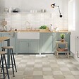 RO'MA NATURE - Carrelage Vintage effet Carreau ciment Gris Damier 45x45x0,95 cm Rosaria - Sol et mur intérieur (vendu par carton de 1 m²) - vignette