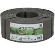 NATURE - Bordure jardin Grise PE-PP recyclé surface texturée épaisseur 5mm H12cmx12m - vignette