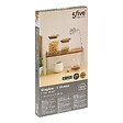 5 FIVE SIMPLY SMART - Etagère 1 niveau Acacia beige et bois - vignette