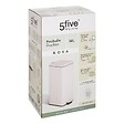 5 FIVE SIMPLY SMART - Poubelle Nova avec Pedale 30L Beige 35x27x58 cm - vignette